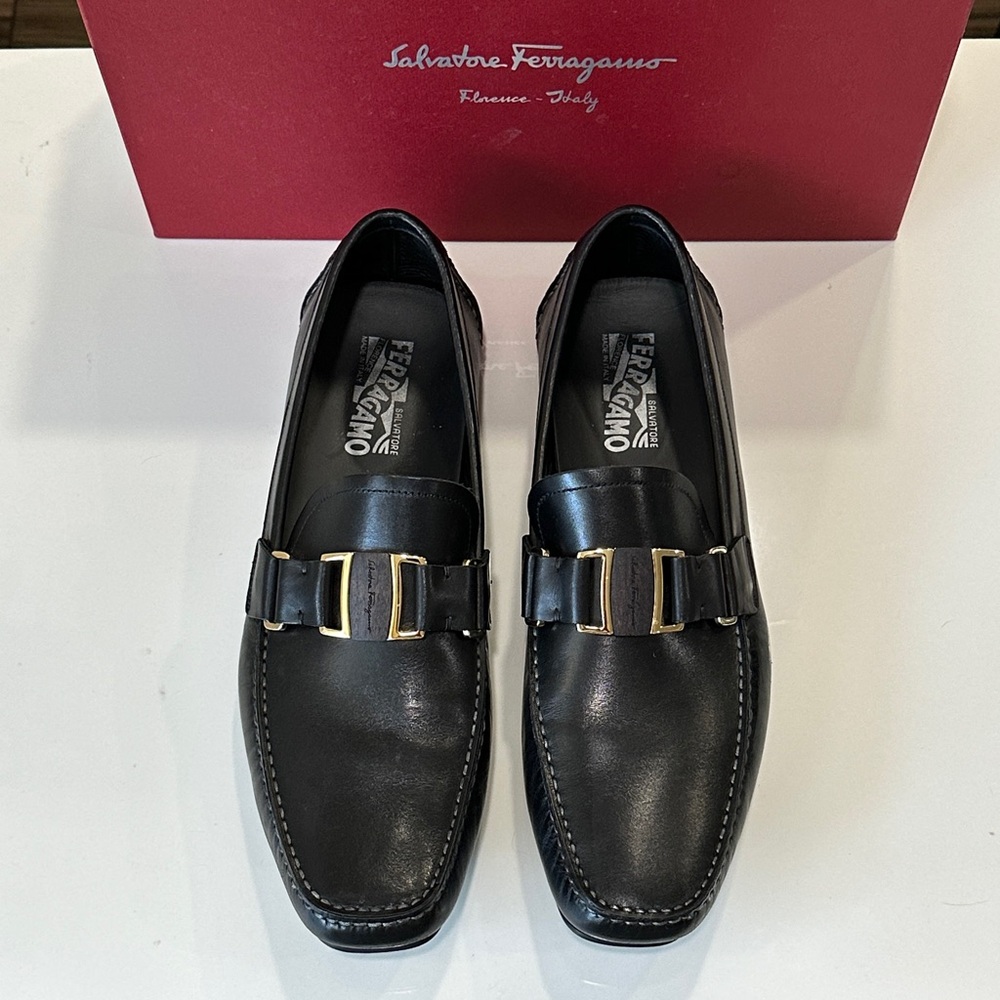 Salvatore Ferragamo Men’s Leather Loafers